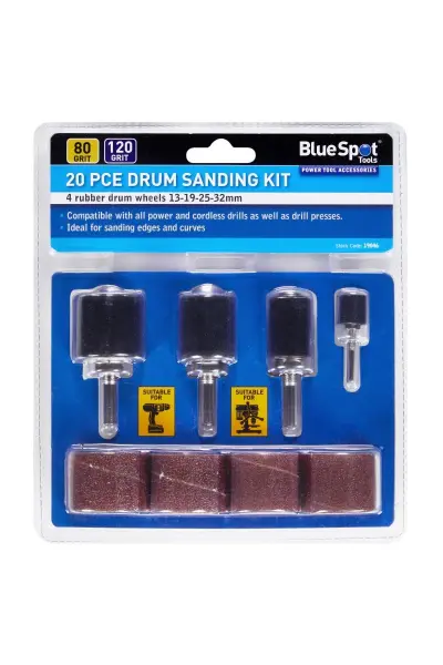 Blue Spot Tools 20件裝轉鼓打磨套裝