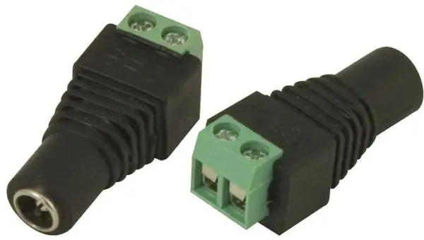 Clever Little Box DC Socket to Screw Terminal Connectors 2.1x5.5mm