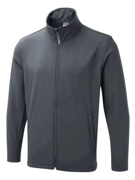 Veste Soft Shell UX Uneek, Gris clair, 3XL