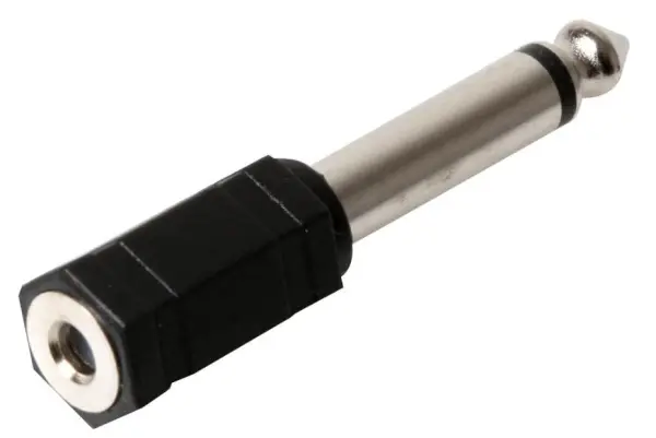 PRO SIGNAL - Adaptateur Jack Stéréo 3,5mm vers Mono 6,35mm