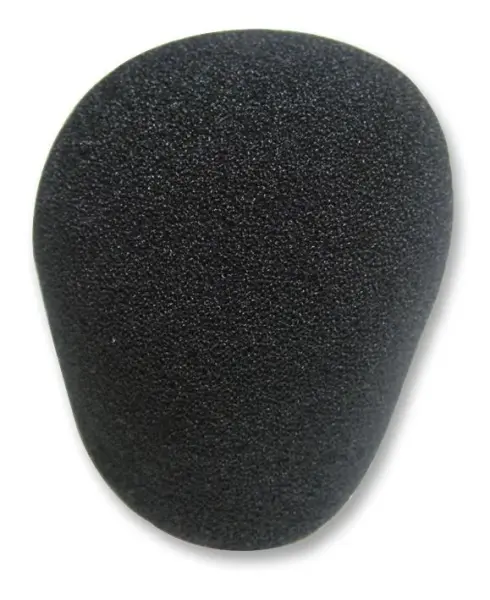 SOUNDLAB 5x 45mm Microphone Windshields - Black Foam