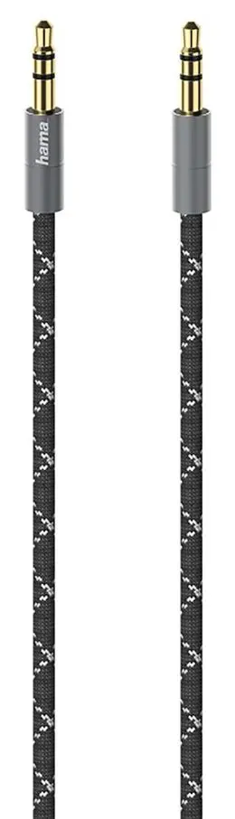 HAMA Prime立體聲3.5mm音頻線（芳綸纖維護套）75厘米