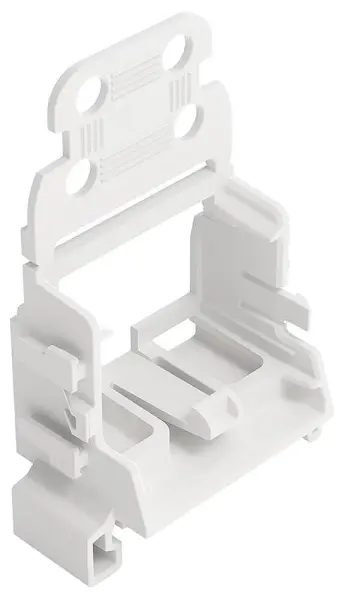WAGO 10 Way Mounting Carrier for 221 Series DIN Rail - White