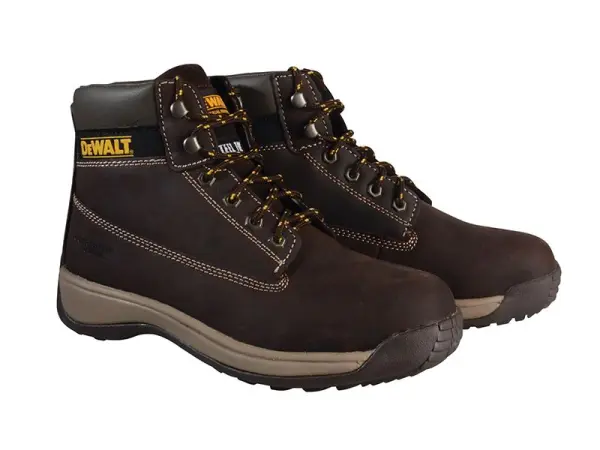 DEWALT Stivali da Lavoro Apprentice Hiker, Marrone, UK 8/EUR 42