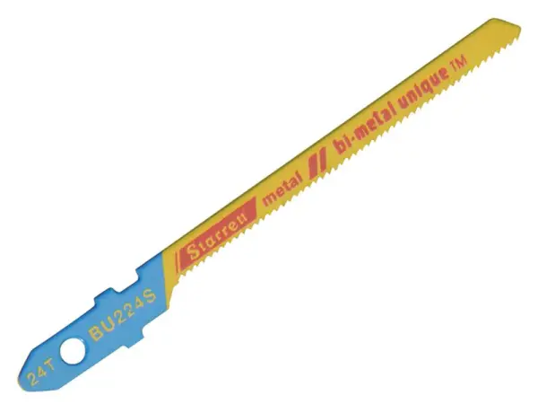 Starrett Lame per Seghetto Alternativo da Metallol BU224S-5, Confezione da 5