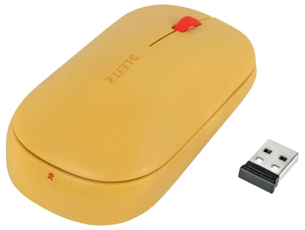 LEITZ Cosy Dual Wireless Mouse - Yellow