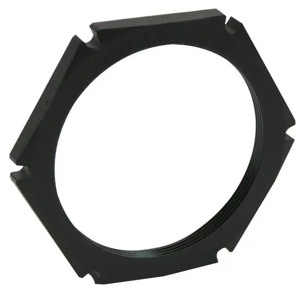 WISKA EMUG 40 ロックナット ポリアミド製 ブラック M40 5個入り