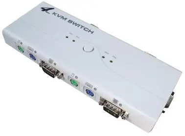 DYNAMODE - Kompakter 4-Port-KVM-Switch