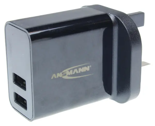 HC224UK Dual USB Home Charger, 12W