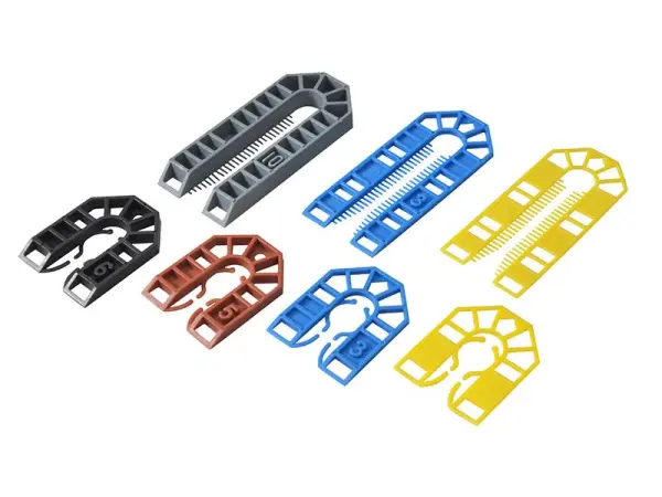 Broadfix U-Shim Mixed Pack (200 Pieces, Colour Coded)