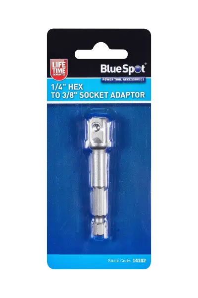 Blue Spot Tools - Adaptor Soket Hex 1/4″ ke 3/8″