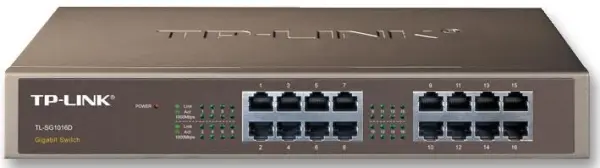 TP-LINK 16-Poorts Gigabit Desktop/Rackmontage Switch
