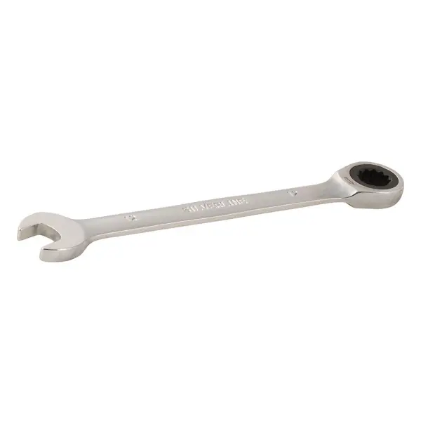 Silverline Fixed Head Ratchet Spanner 12mm, Chrome Vanadium
