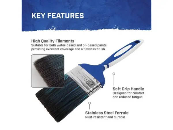 Faithfull Proflow Paint Brush - 75mm (3in)