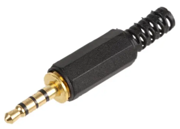 PRO SIGNAL PS11560 Jack 3.5mm TRRS, Contatos Banhados a Ouro