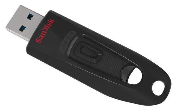 SanDisk Ultra - Tiomáint USB 64GB USB 3.0, 100MB/s