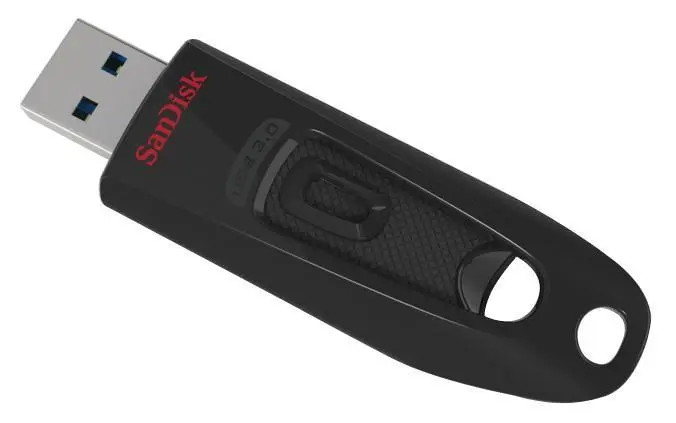 SanDisk Ultra - Tiomáint USB 64GB USB 3.0, 100MB/s