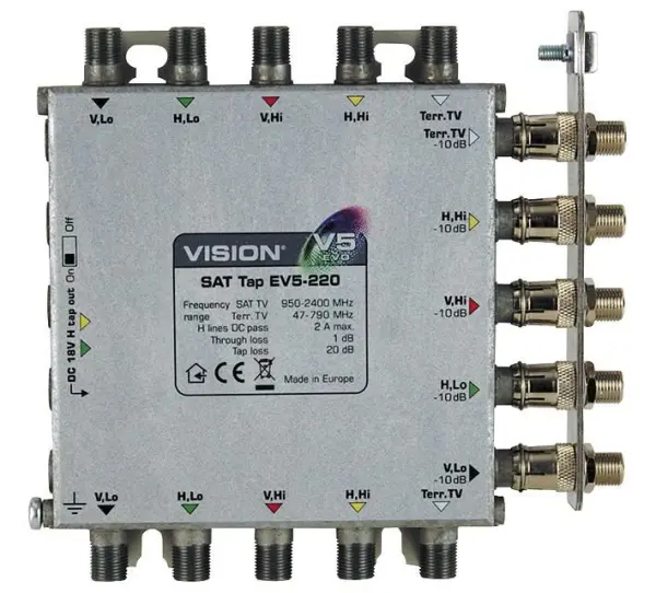 VISION SAT Tap -20dB EV5-220 pour Multiswitch V5-EVO