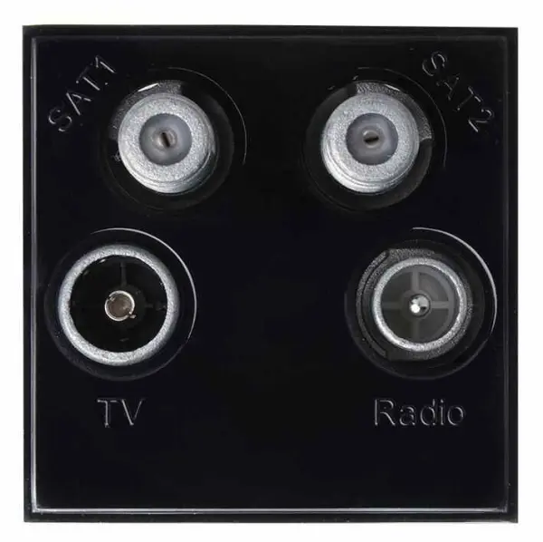 ANTIFERENCE TV, Radio & Twin Satellite Module, Zwart