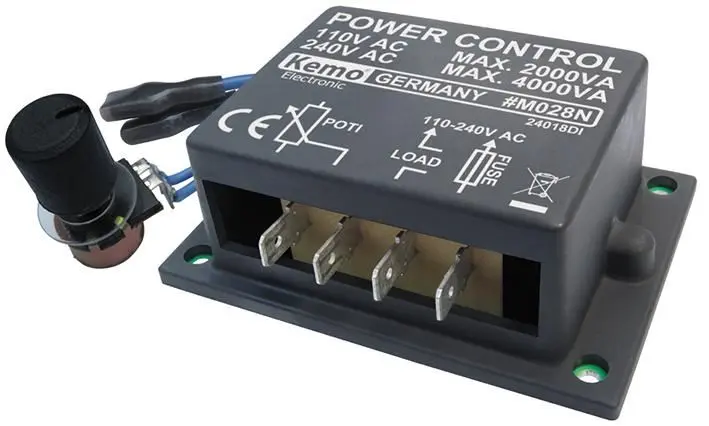 KEMO Power Control Module 110-240V AC, 4000VA