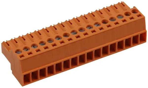 WEIDMULLER 스크루 타입 16-웨이 소켓 블록