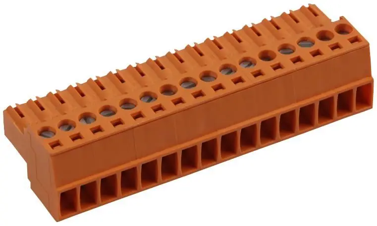 Bloc de connexion à vis WEIDMULLER 16 voies