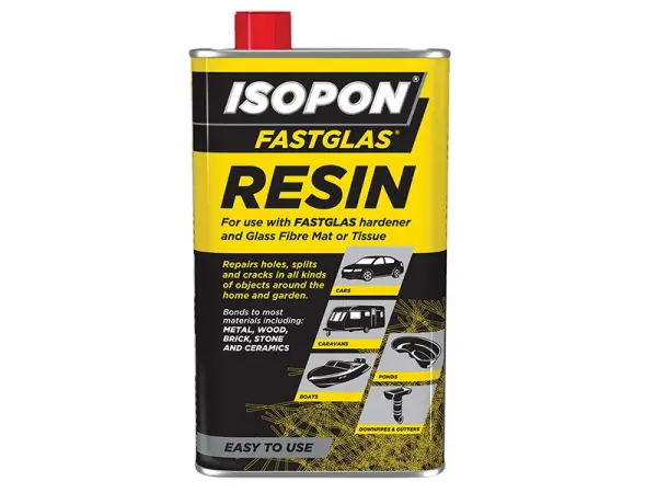 U-POL ISOPON FASTGLAS Resina per Laminazione, Lattina da 500ml