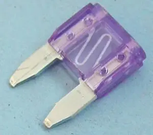 LITTELFUSE Automotive Mini Blade Fuse, 5 Pack - 3A