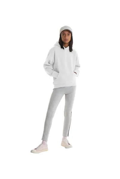 Sweatshirt à capuchon pour enfants Uneek - Blanc, 11-13 ans