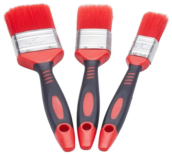 Fit For The Job Loss Free Soft Grip Paint & Varnish Brush Set