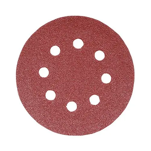 Timco 125mm Random Orbital Sanding Discs, 120 Grit (5 Pack)