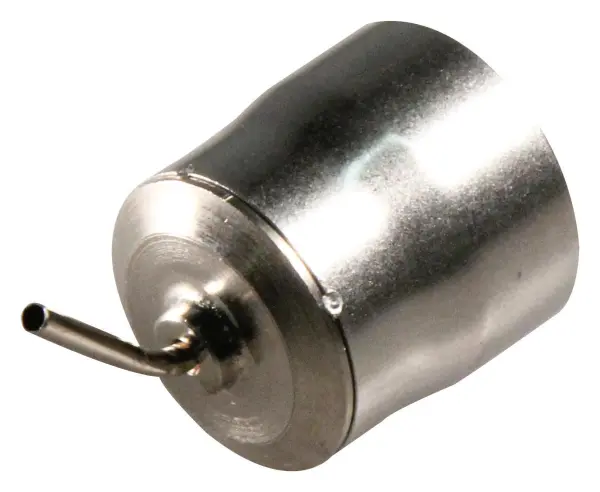 WELLER Hot Air Station Nozzle, Bent Round Tip, 1.7mm