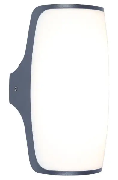 LUTEC Seco 8W LED Buitenwandlamp, Warm Wit