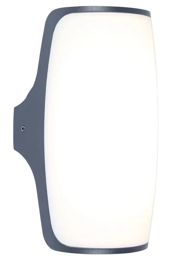 LUTEC Seco 8W LED Venkovní Nástěnné Světlo, Teplá Bílá