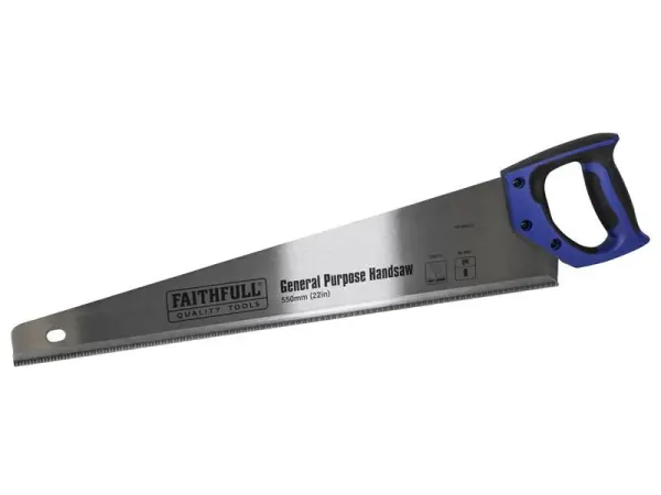 Faithfull Universele Handzaag met Hardpoint, 550mm, 8 TPI