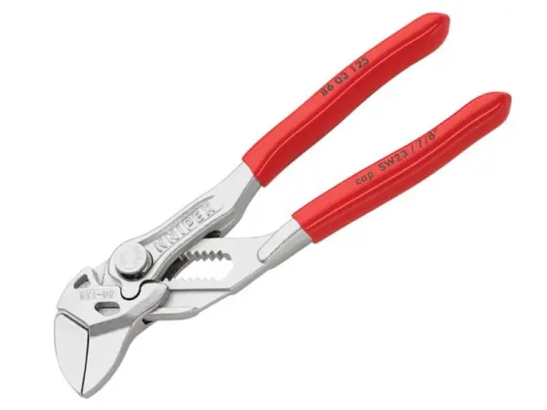 Knipex ミニプライヤーレンチ PVCグリップ付 125mm