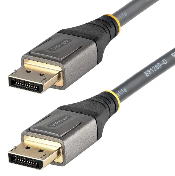 StarTech.com 8K HDR10 DisplayPort 1.4 Lead, Black, 0.3m