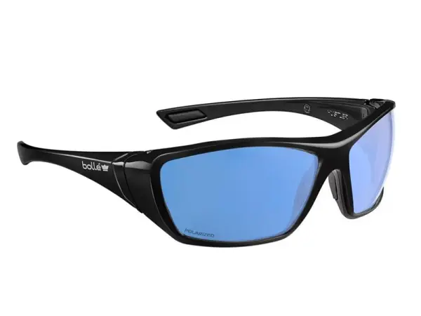 Bolle Safety Hustler Polarised Safety Glasses, Cobalt Flash