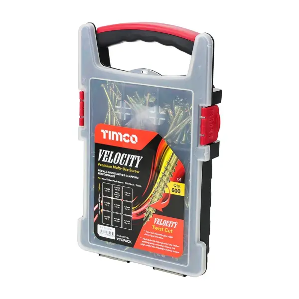 Timco Velocity Premium Screabha Ilúsáide Grábphaca, PZ Dúbailte Cuntair, 600p