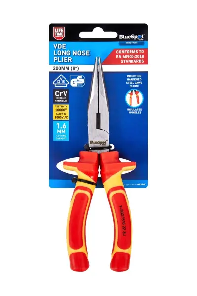Blue Spot Tools - Tang Panjang VDE 200mm