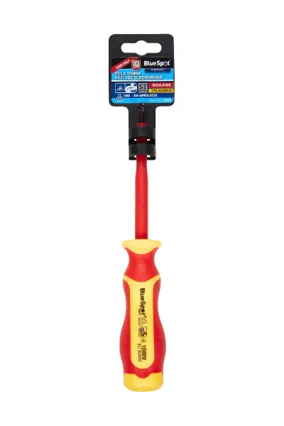 Blue Spot Tools PZ2 100mm VDE绝缘螺丝刀