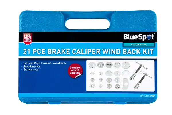 Blue Spot Tools - Set Alat Angin Balik Kaliper Brek 21 Keping