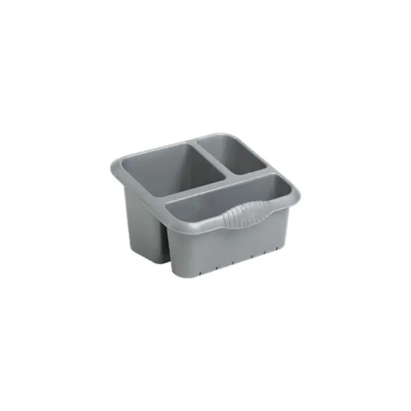 Casa Large Sink Tidy, Silver