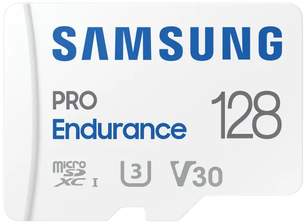 Samsung PRO Endurance 128GB MicroSDXC Memory Card with SD Adapter