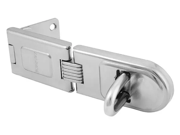 Master Lock Wrought Steel Single Hinged Hasp, 200mm