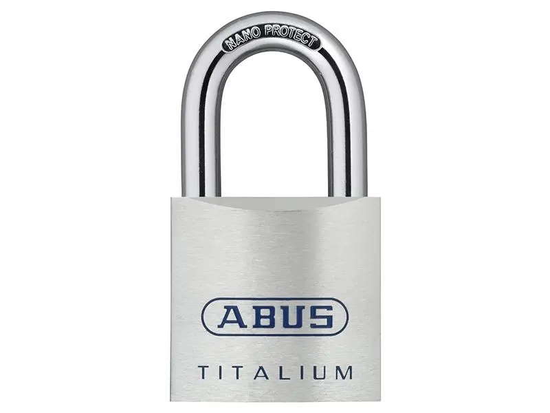 ABUS מנעול TITALIUM™ 80TI/60 מ״מ, מפתחות זהים KA8011