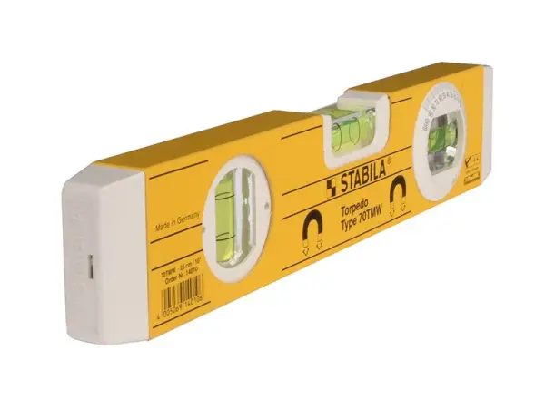 Stabila 70TMW 26cm Torpedo Level with Magnetic Base