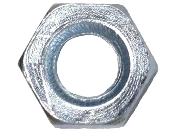 METALMATE Hexagon Full Nut, Zinc Plated - M4 (Box 200)