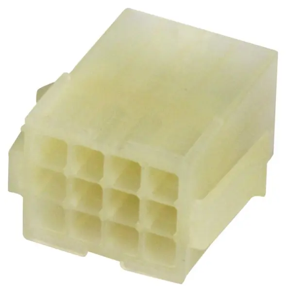 TE Connectivity Mini Uni Lok レセプタクル 12ポジション 4.14mmピッチ