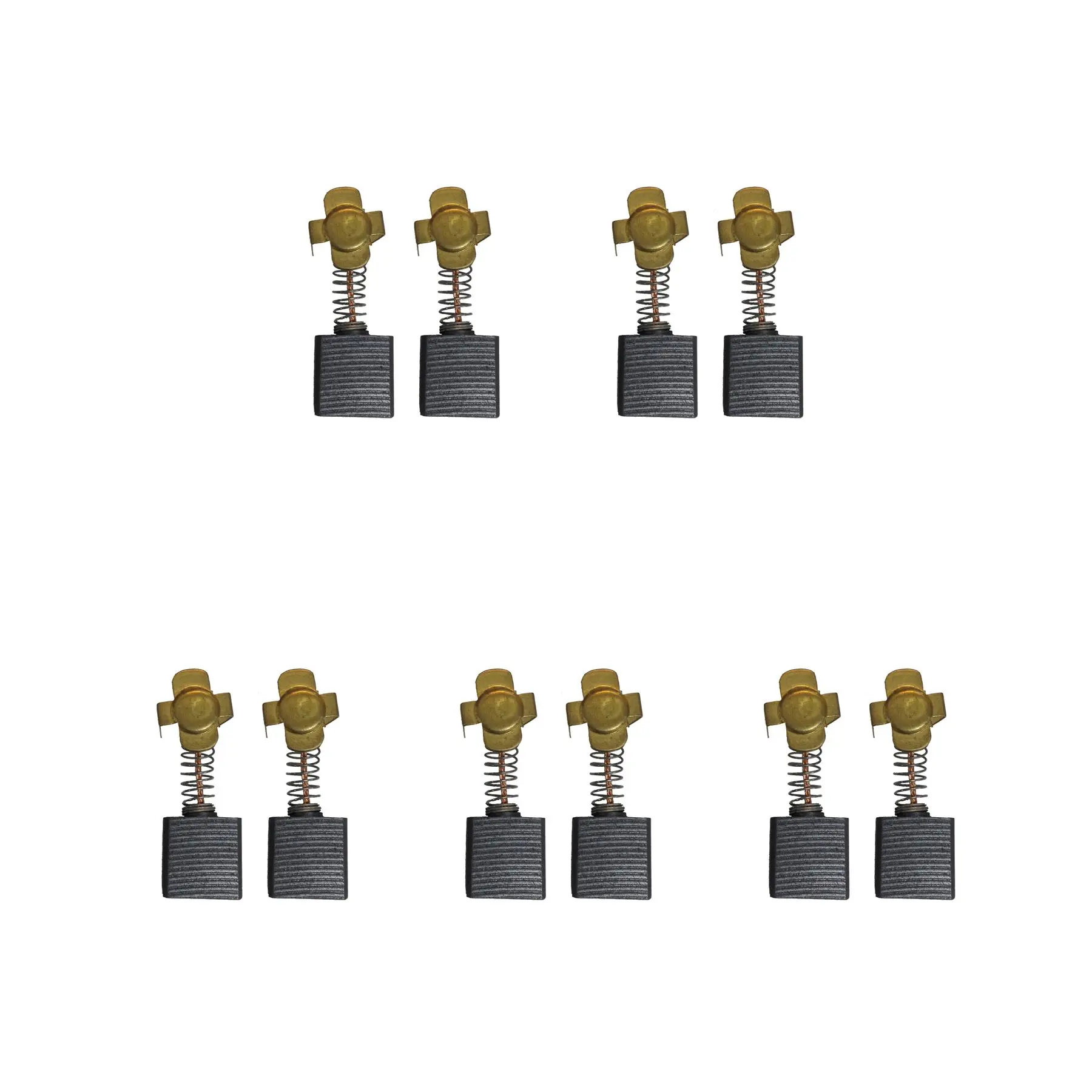 5 Set - 2x Berus Karbon untuk Hitachi 34-44 Pengisar-Tukul